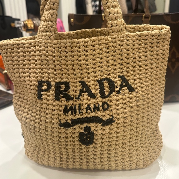 Prada Small crochet tote bag - Picture 5 of 5